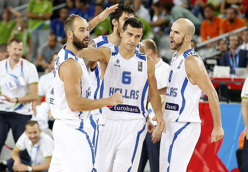 Rammer grækerne en god dag, så kan de smide Spanien ud af EM - Foto: FIBA - Ciamillo Castoria - Castoria Rammer grækerne en god dag, så kan de smide Spanien ud af EM - Foto: FIBA - Ciamillo Castoria - Castoria