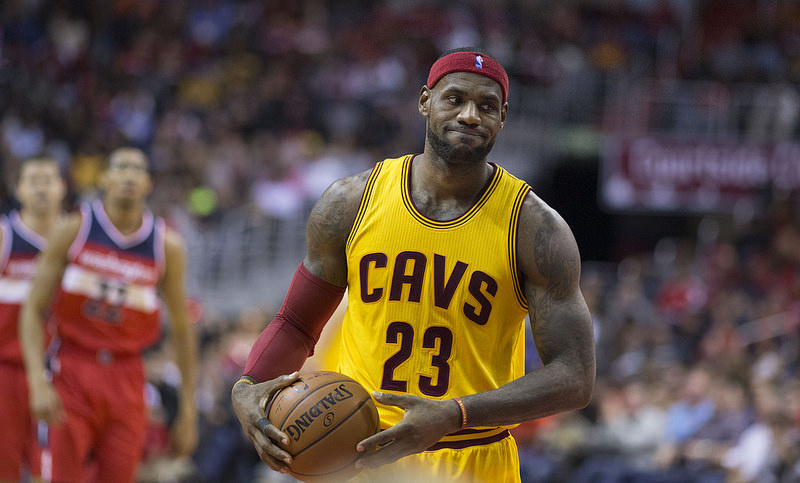 LeBron James, Cleveland Cavaliers - Flickr - Keith Allison