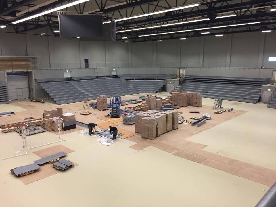 Næstved Arena som den så ud i onsdags. Foto: Boba Keseric