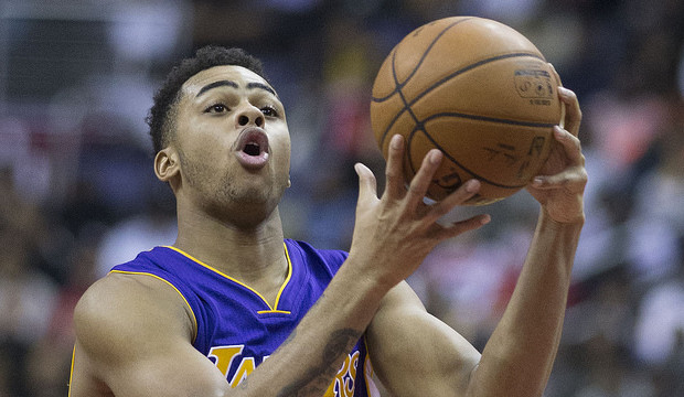 D'Angelo Russell - Los Angeles Lakers - Flickr - Keith Allison
