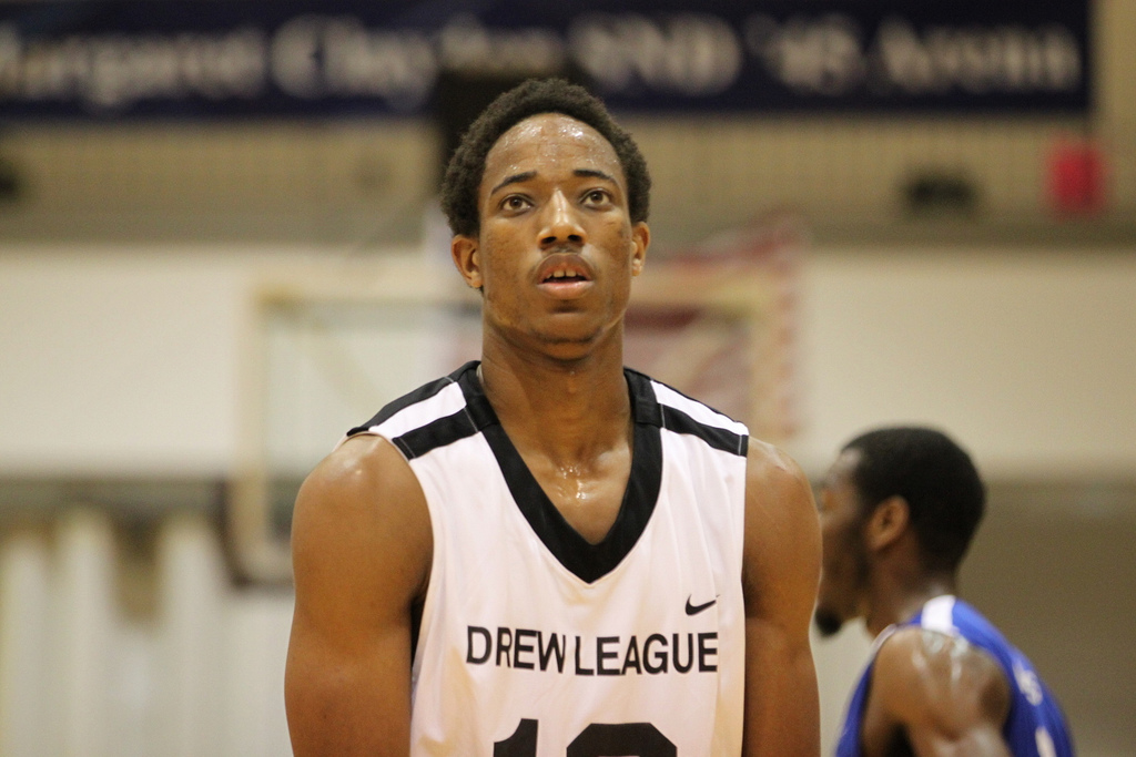 Demar DeRozan - Toronto Raptors - Drew League - Flickr - Gamefacephotos