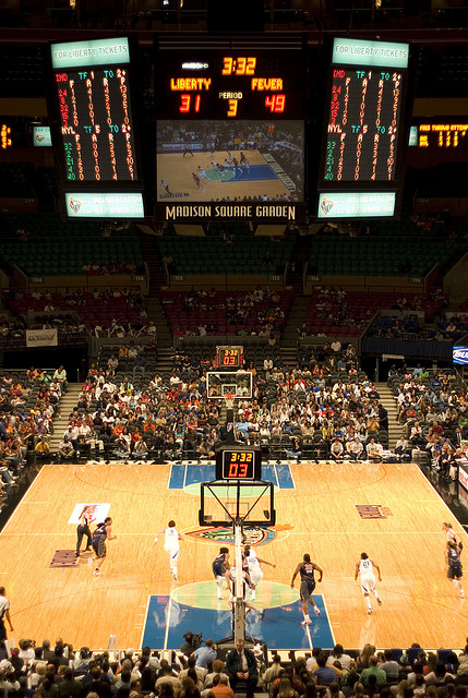 Liberty University scoreboard, Bryce Edwards, FLICKR