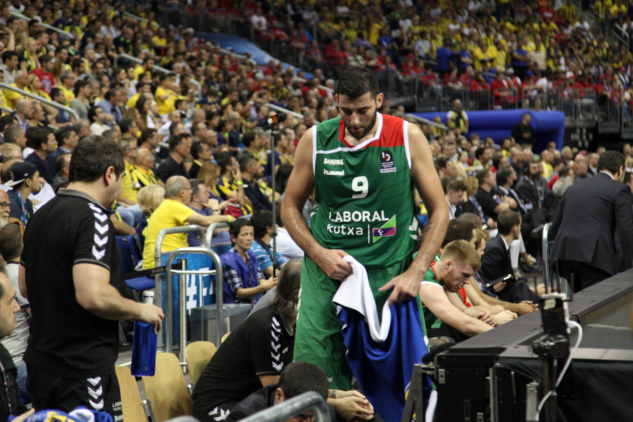 Ioannis Bourousis - Baskonia - Laboral Kutxa - Igor Martín – Baskonia.com