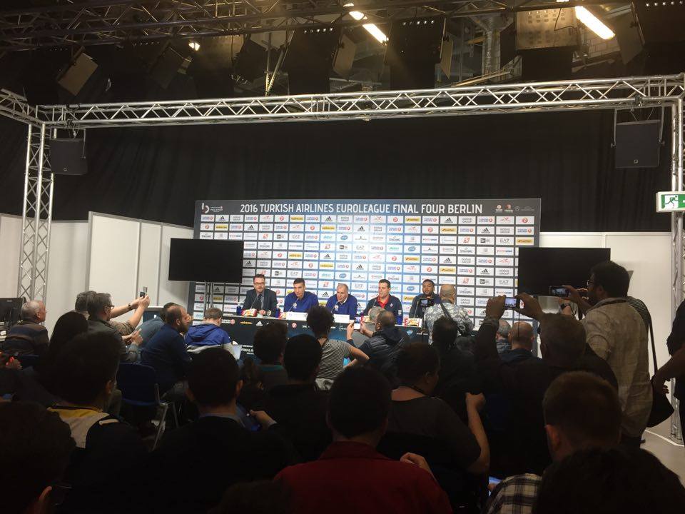 Pressekonference - Euroleague - Final Four 2016 - Boba Keseric
