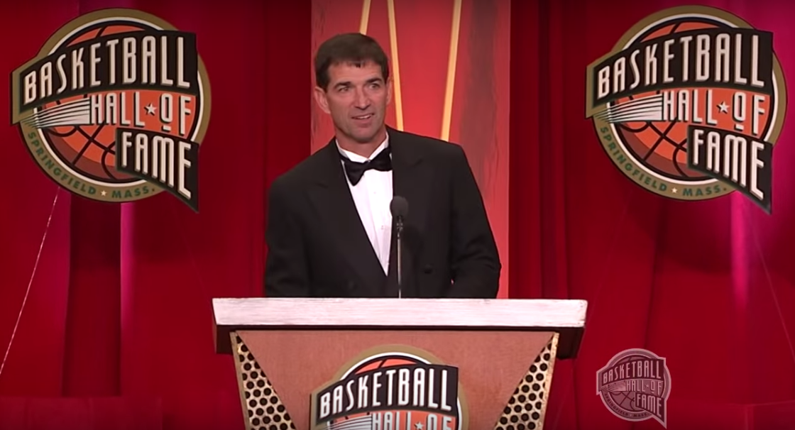 John Stockton - Basketball Hall of fame - Utah Jazz - Youtube Screenshot