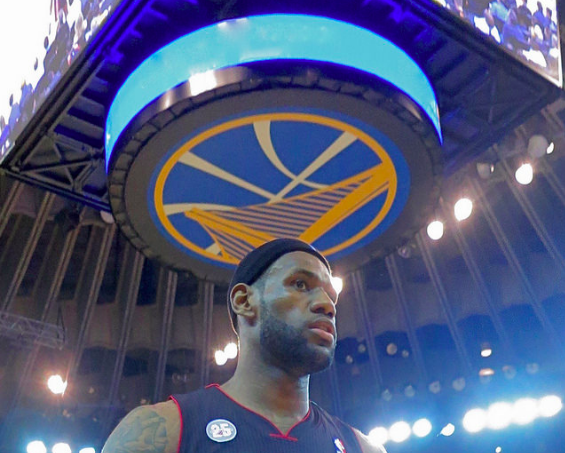 Lebron James, Cleveland Cavaliers, Golden State Warriors, Flickr - Steve Jurvetson