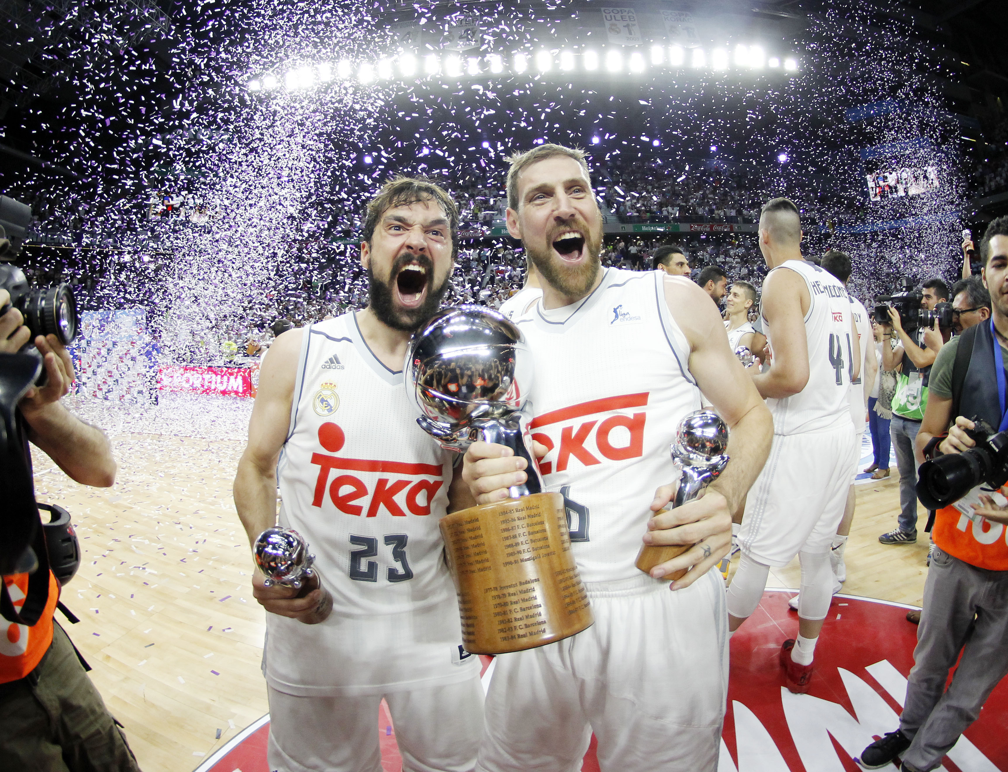 Sergio Llull - Andres Nocioni - Real Madrid - Liga Endesa - ACB Photo