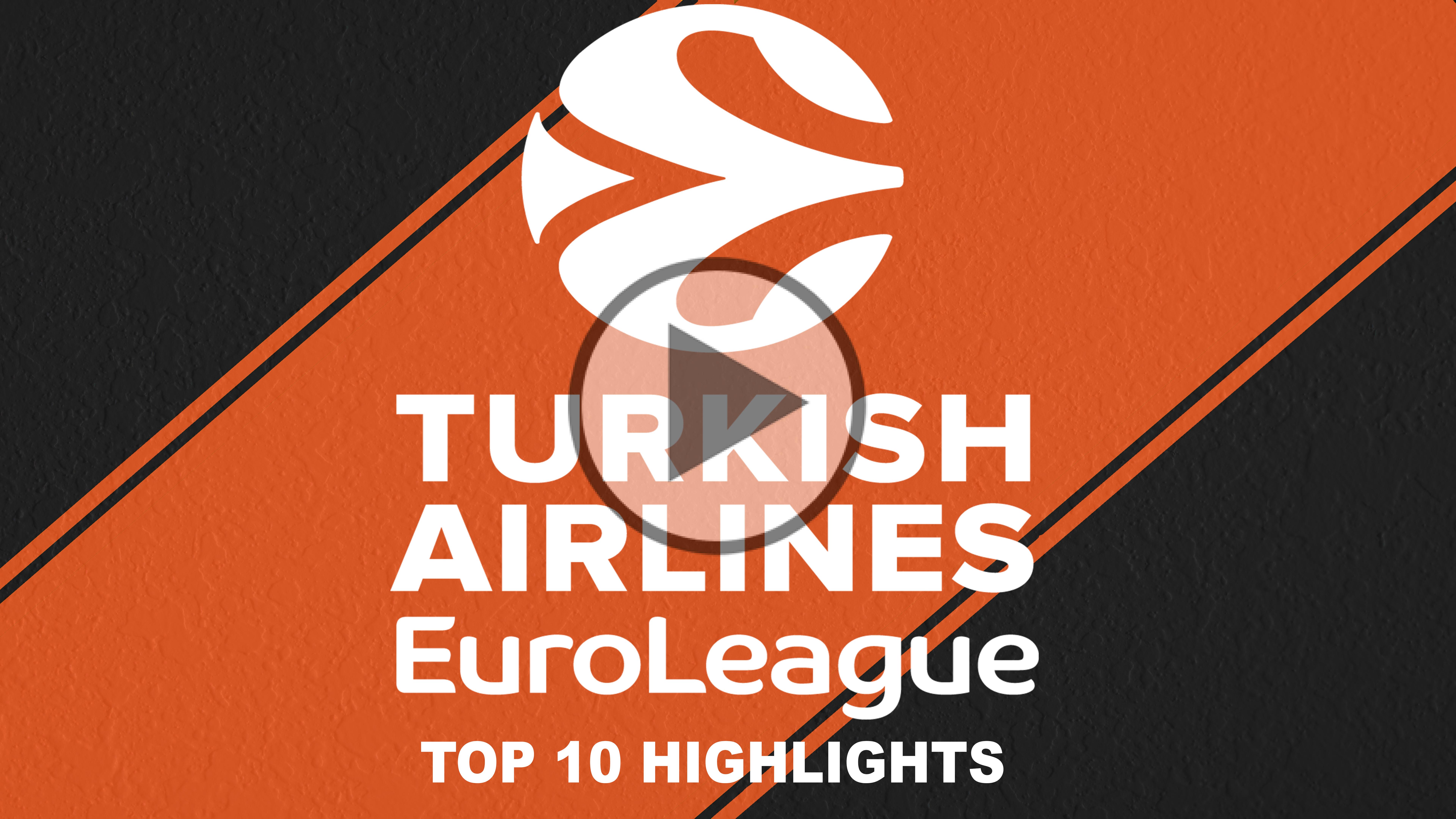Top 10 highlights 6. runde EuroLeague Fullcourt.dk